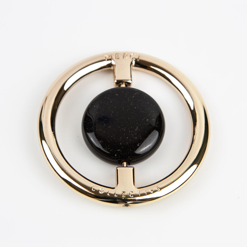 black obsidian for cat and dog crystal ring merci collective
